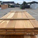 Ca. 38x Pakoeli Planken Geschaafd, 16x190mm, lengte 250cm